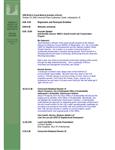 2009 Annual Meeting schedule.doc