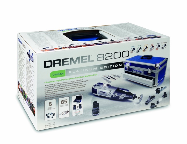 DREMEL 82005/65 PLATINUM EDITION Cordless Multitool + CASE *NEW