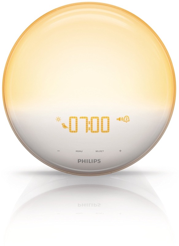 PHILIPS WakeUp Light Alarm Clock HF3520/01 Coloured Sunrise Simulation