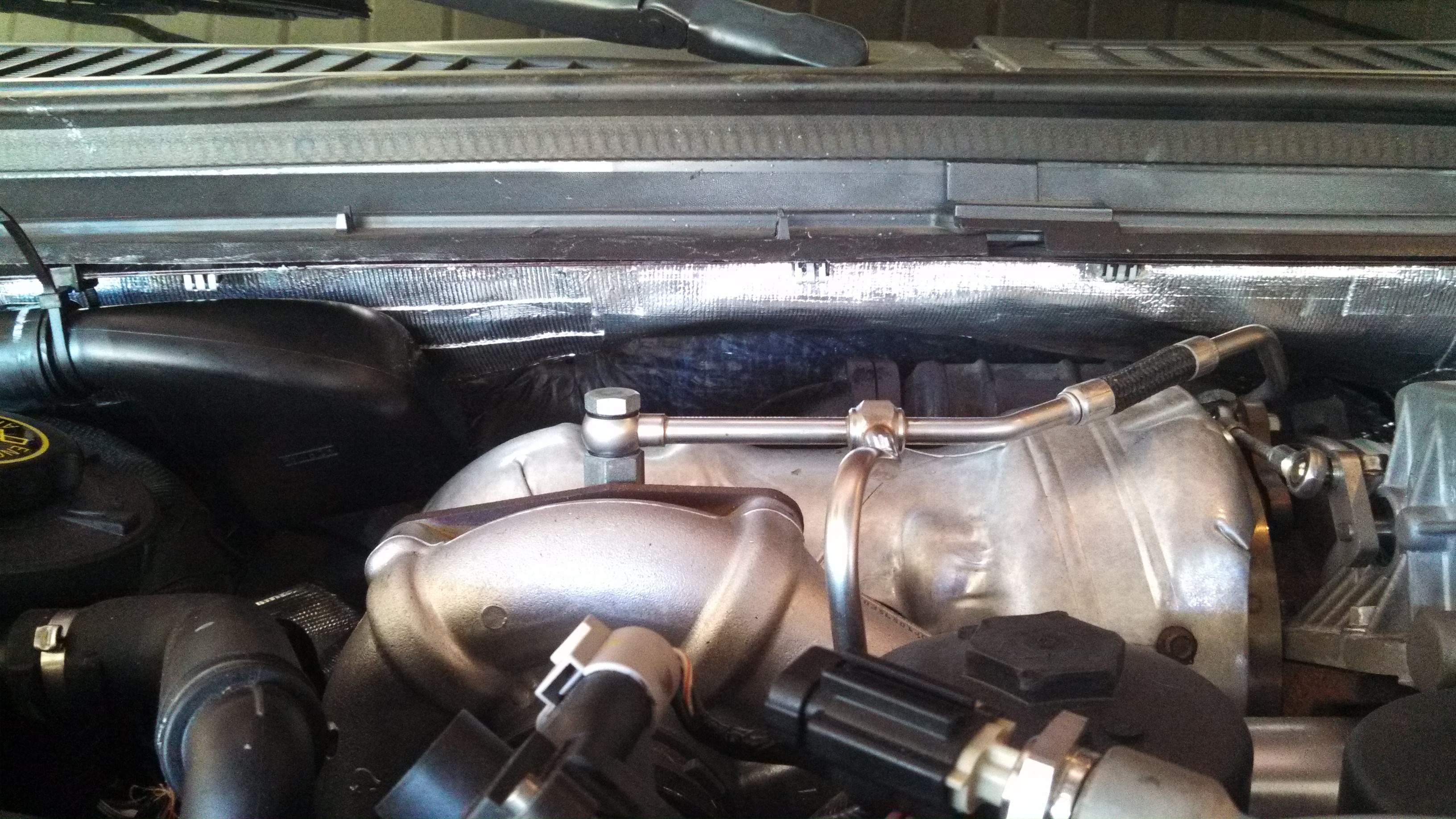 Engine Compartment Heat Shield issue? Ford Truck Enthusiasts Forums
