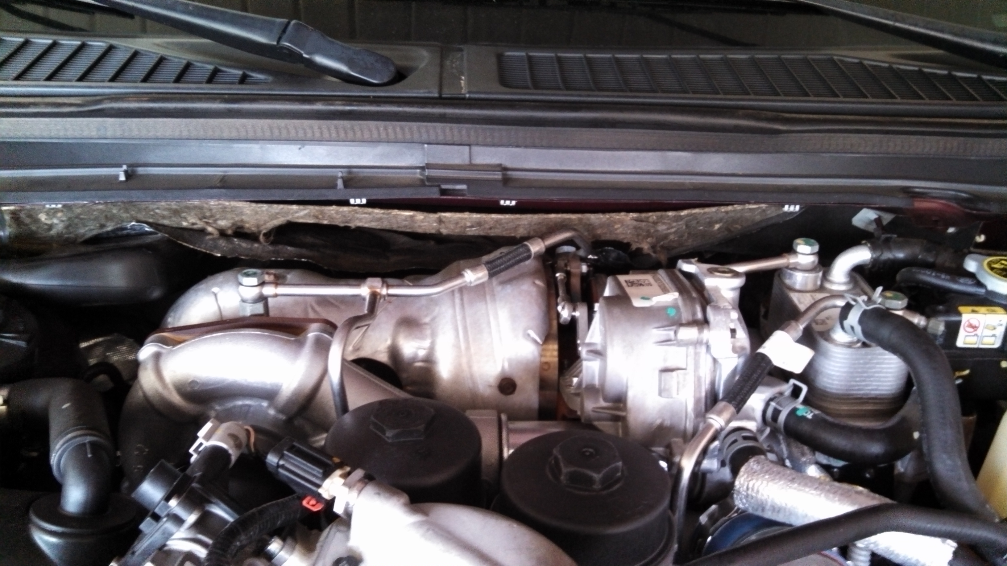 Engine bay shop heat insulation