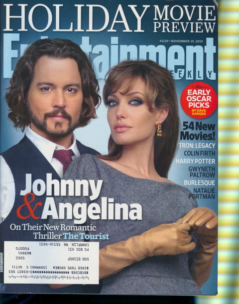 2010 Entertainment Weekly Angelina Jolie/Johnny Depp  