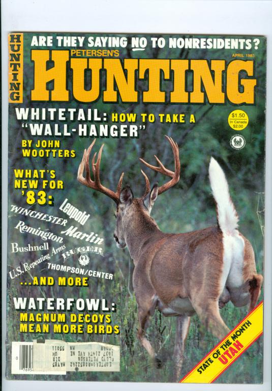 1983 Hunting Magazine Whitetail WallHanger/Waterfowl Magnum Decoys