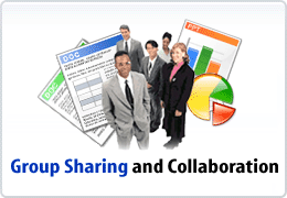 Share files as many and large as your like