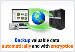 Backup precious data with encryption using DriveHQ Online Backup