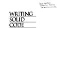 Writing Solid Code.pdf