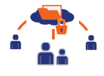 Cloud file sharing and collaboration with granular access control and file locking