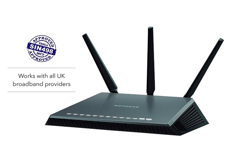 NETGEAR Nighthawk D7000 AC1900 Dual Band Gigabit WiFi VDSL/ADSL Modem