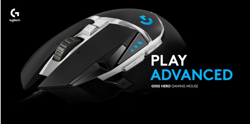 Logitech G502 SPECIAL EDITION HERO SE RGB Tunable Gaming Mouse ...