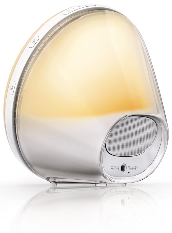 WTY PHILIPS Wake-Up Light Alarm Clock HF3520//01 Coloured Sunrise Simulation NEW