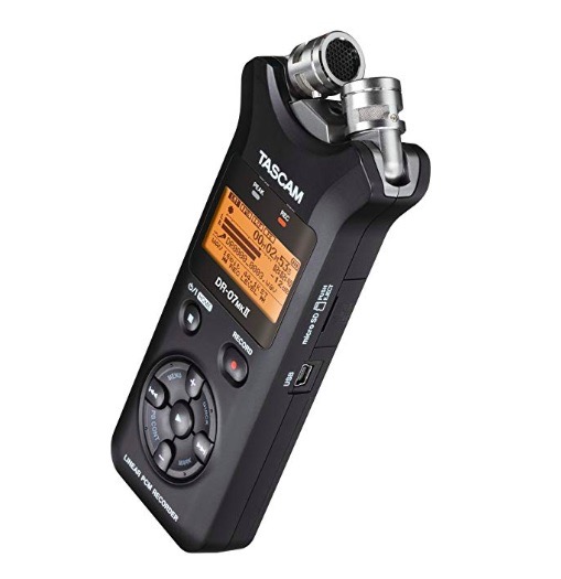 TASCAM DR07 MK II Stereo Digital Audio Recorder +2GB MP3/WAV *NEW
