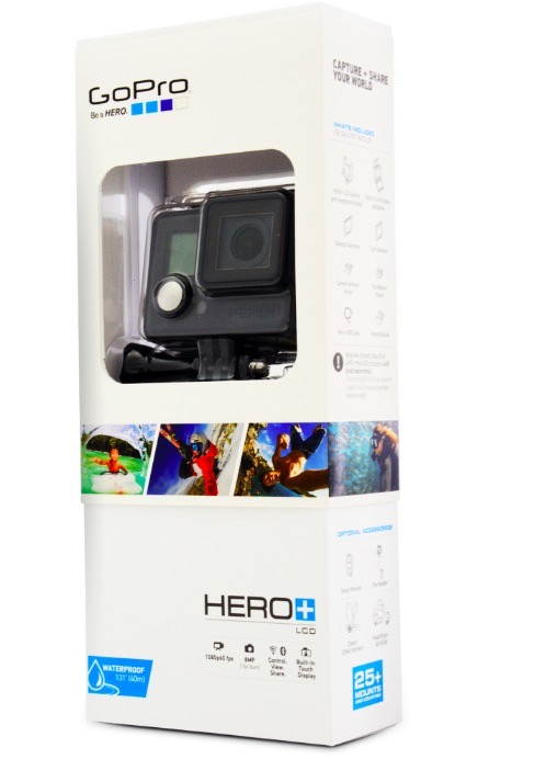 GoPro - 【タイムセール中】GoPro HERO+LCD CHDHB-101-JP Amazon | 【国内正規品】 GoPro ウェアラブルカメラ HERO+LCD