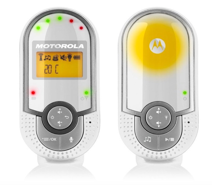 Brand New Motorola MBP8 Digital Audio Baby Monitor With Night Light