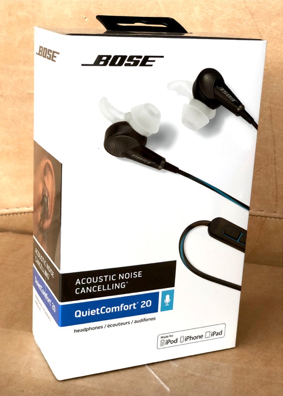 BOSE - とら　Bose QuietComfort 20 Apple devices Bose QuietComfort 20 Noise Cancelling In-ear headphones