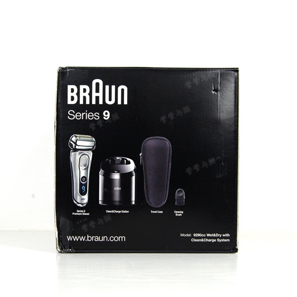 BRAUN Series 9 9290cc Men's Electric Shaver Wet/Dry +Clean and Renew