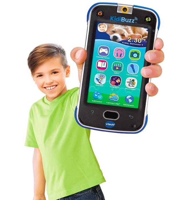 VTech KidiBuzz SmartPhone (BLUE) Phone Kids Boys Children NEW IN BOX