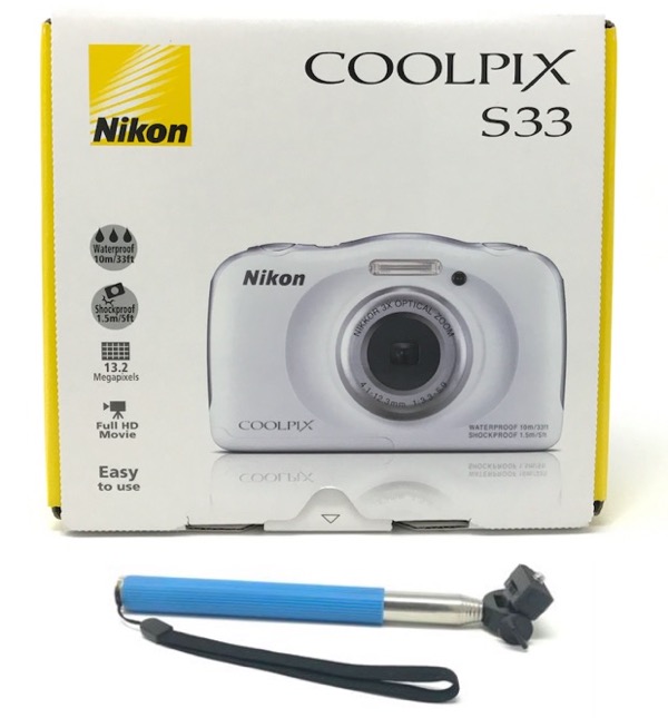 nikon coolpix s33 waterproof digital camera