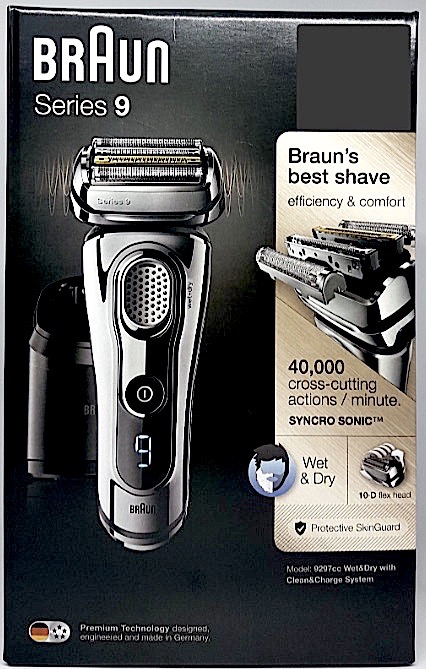 braun series 9 trimmer not working