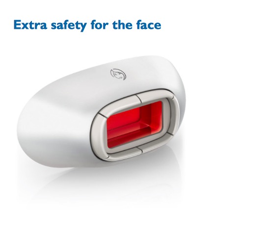 philips laser hair removal face