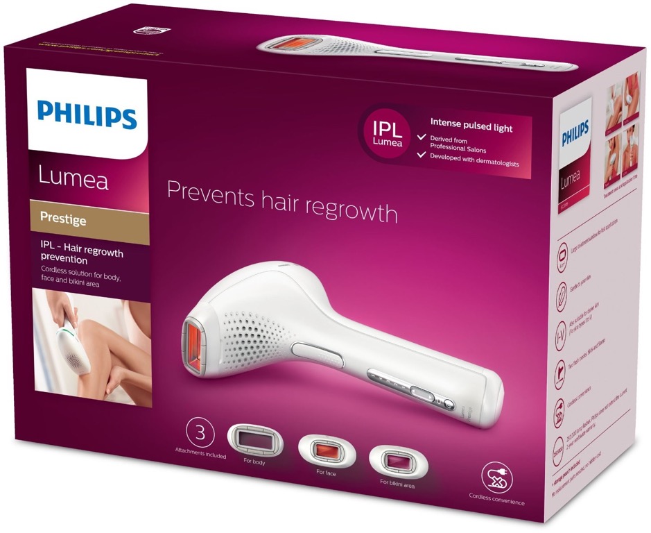 philips lumea facial hair removal