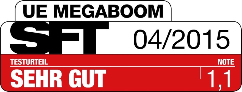 ue megaboom waterproof & shockproof bluetooth speaker