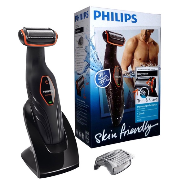 Philips Bg2024 Mens Waterproof Body Hair Trimmer Shaver Groomer