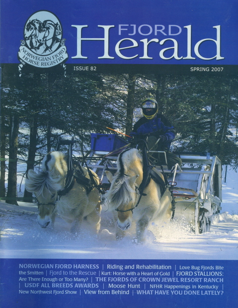 2007 Fjord Herald Norwegian Horse Registry Spring
