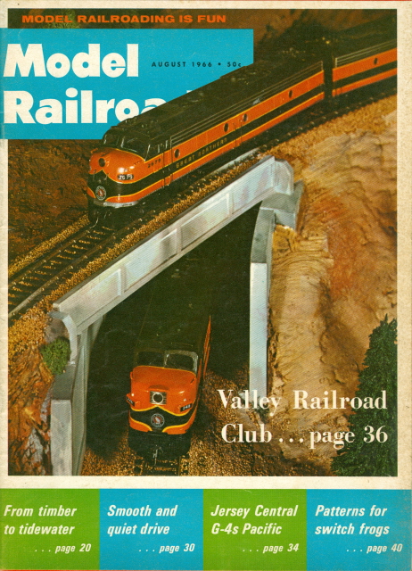 1966 Model Railroader Magazine GN Diesel Locomotives
