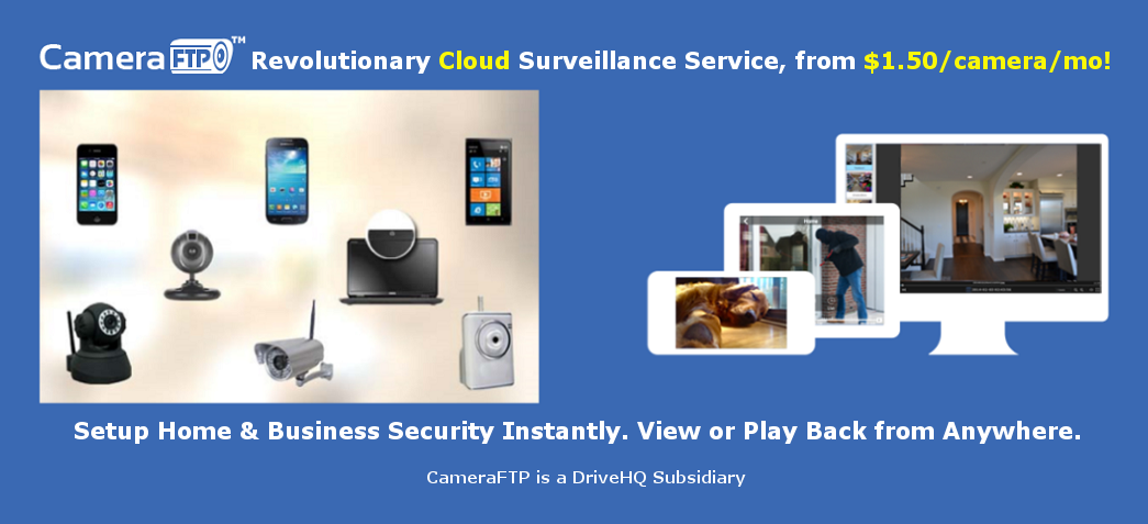 Leading Cloud Surveillance and Storage service provider