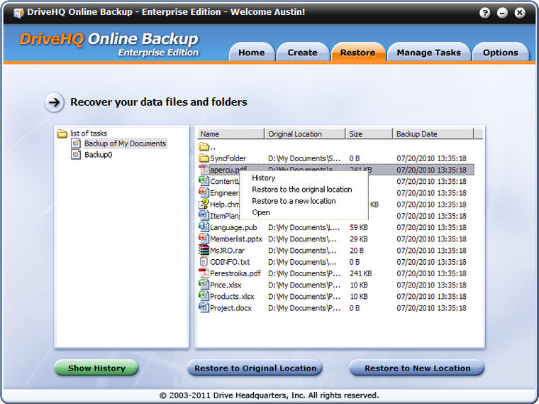 online folder backup online folder backup