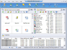 DriveHQ FileManager Screenshot - The Explorer or FTP style user Interface is very easy to use.